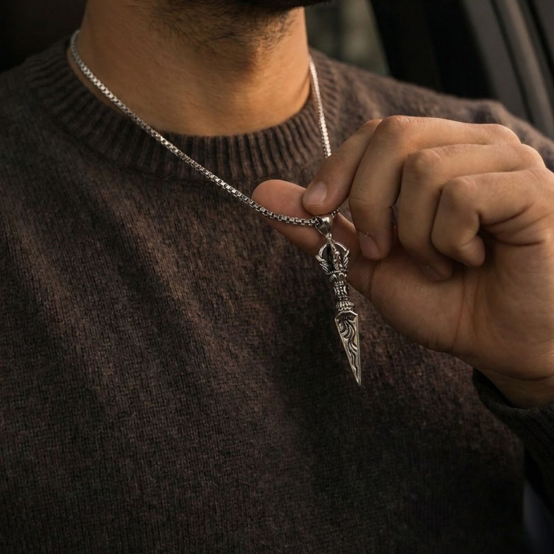Phurba Pendant silver 925