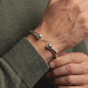Silver Bangle Bracelet 925