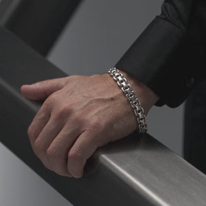 Men Silver Bracelet 925