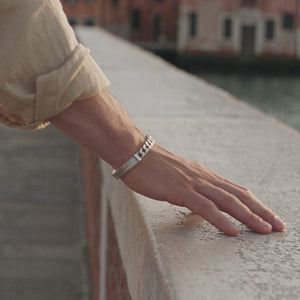 Unisex silver bracelet 925