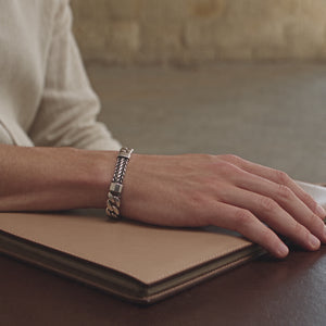 Italian mens bracelet 925