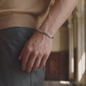 Italian silver bracelet for men 925