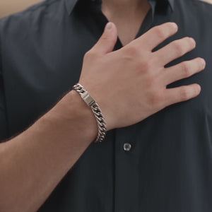 Silver links bracelet 925