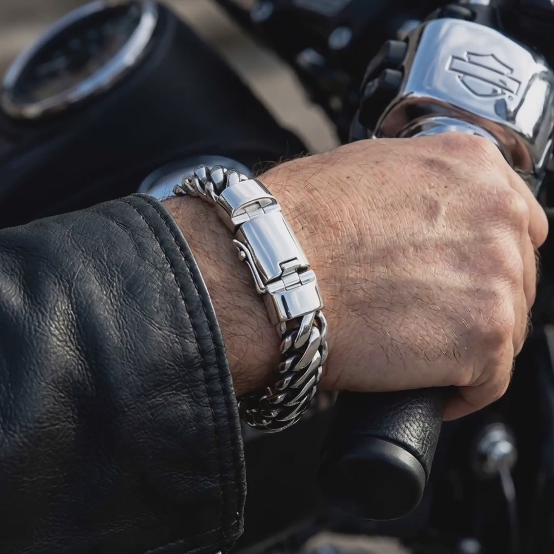 Men's sterling silver 925 bracelet