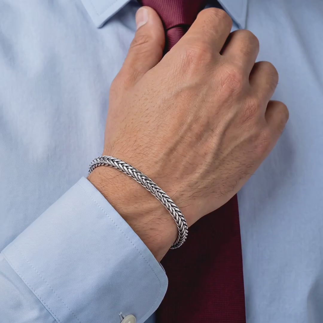 Silver 925 italy bracelet