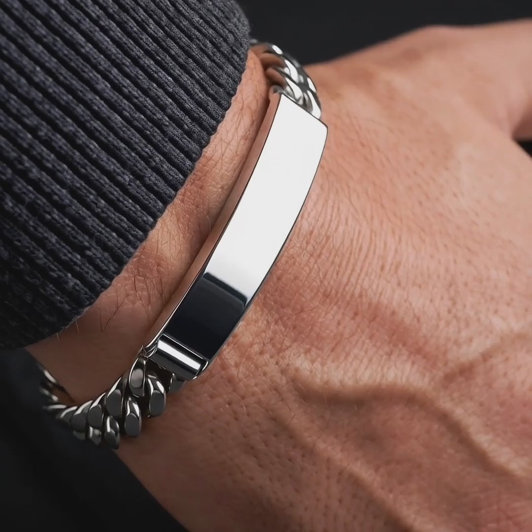 Engravable Silver Bracelet 925