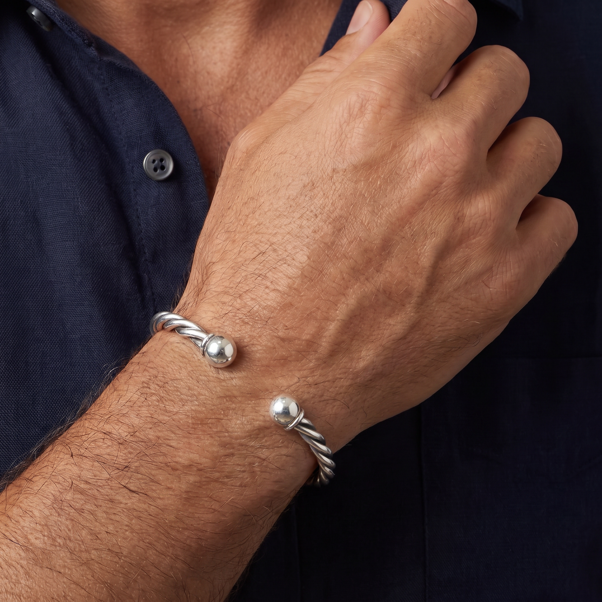 Sterling silver 925 bangles
