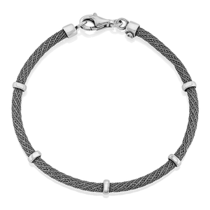unisex bracelets silver