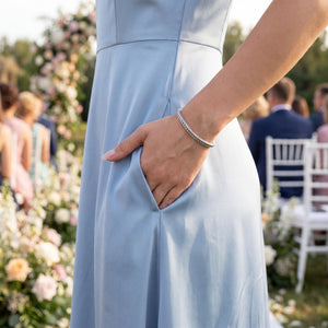 silver chain bracelet womens