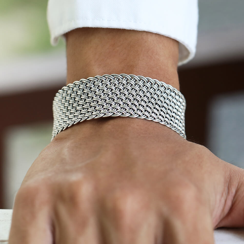 silver cuff