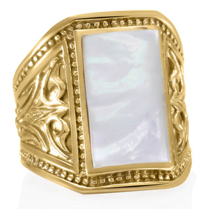 18k gold men ring