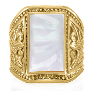 18k gold men ring