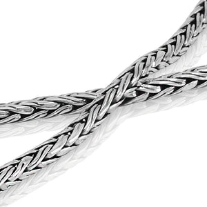 Silver chain necklace