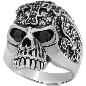 skull ring for men