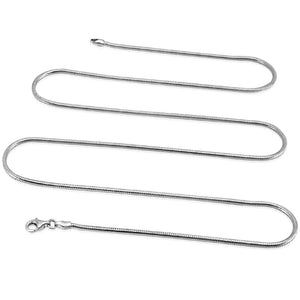 silver snake chain