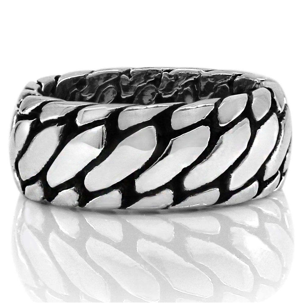 silver ring for men