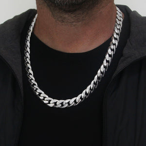 Silver chain for men