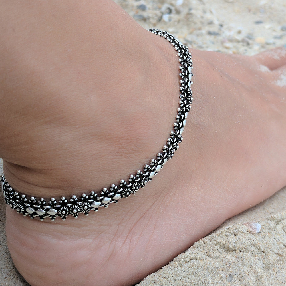 Sterling Silver Anklet