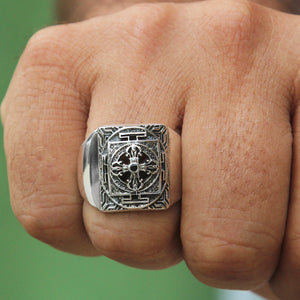 cross men ring