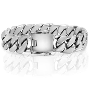 cuban silver bracelet