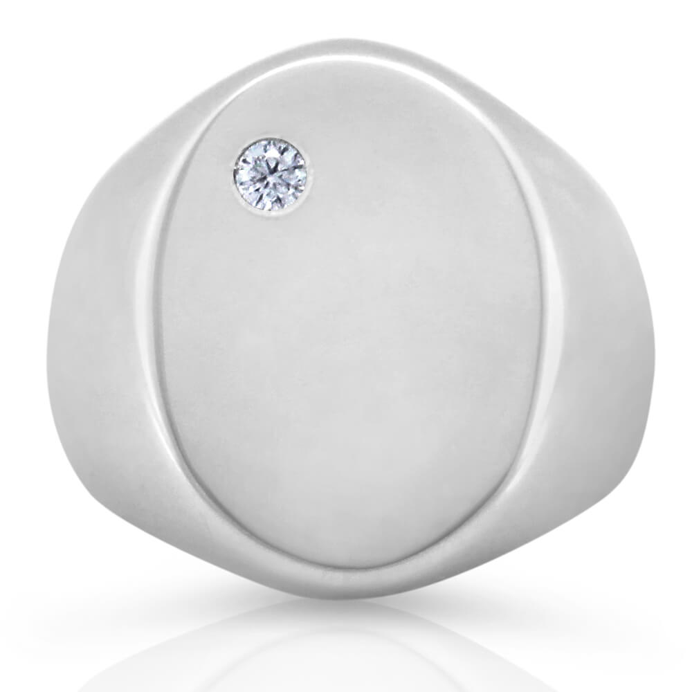 silver ring for men