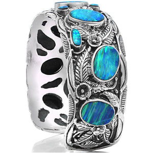 blue opal jewelry