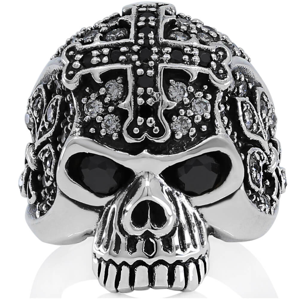 skull ring for men
