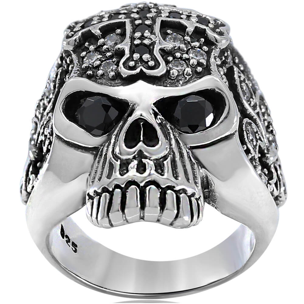 skull ring for men