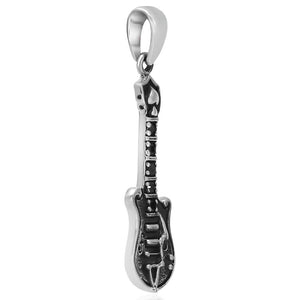 Electric Guitar pendant silver 925