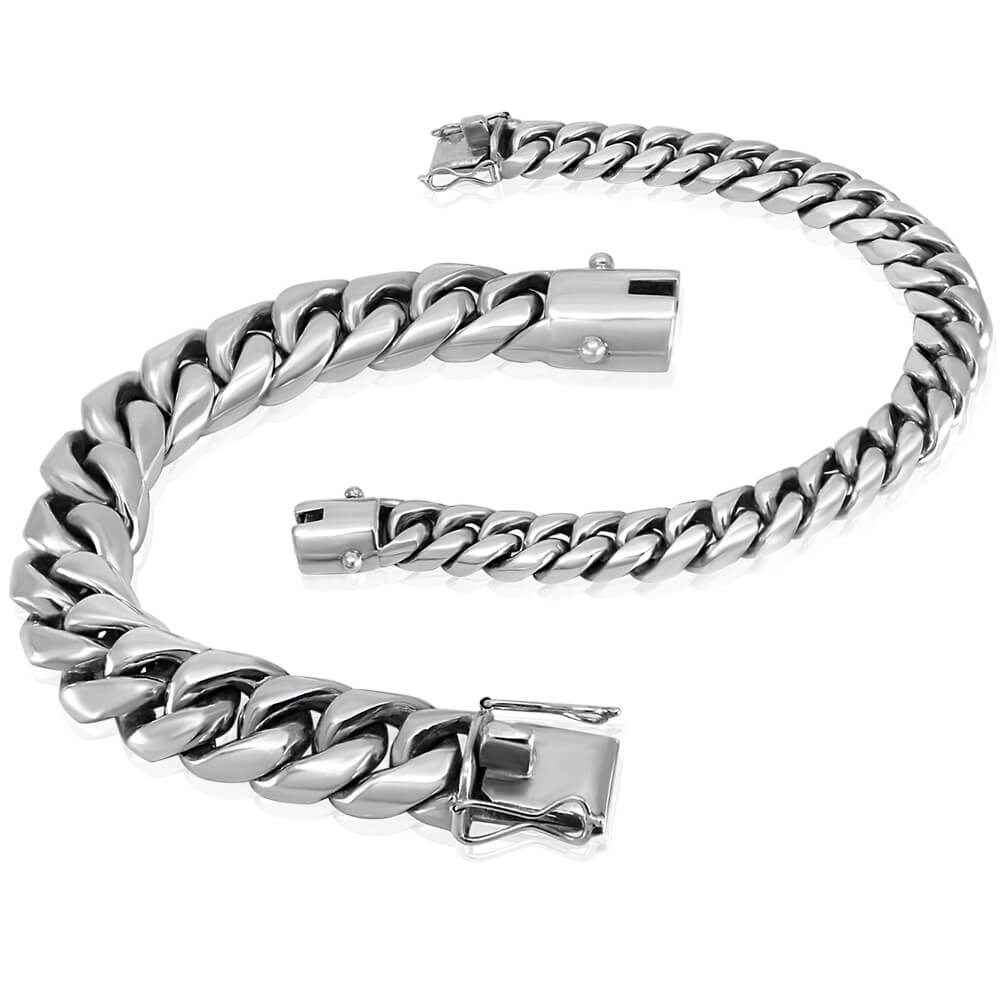men silver bracelet