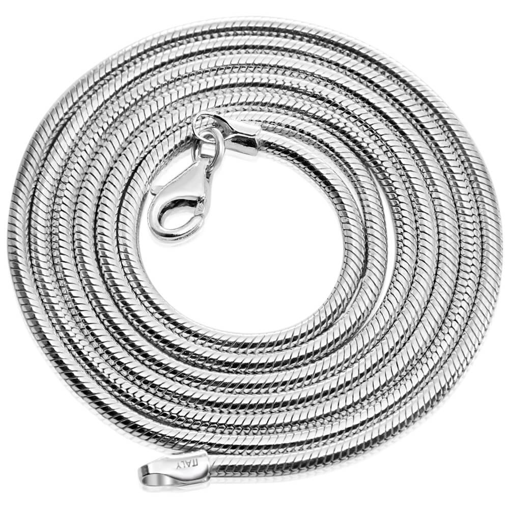 silver snake chain