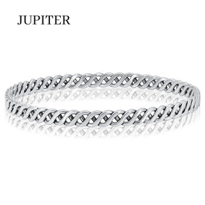 women silver bangles