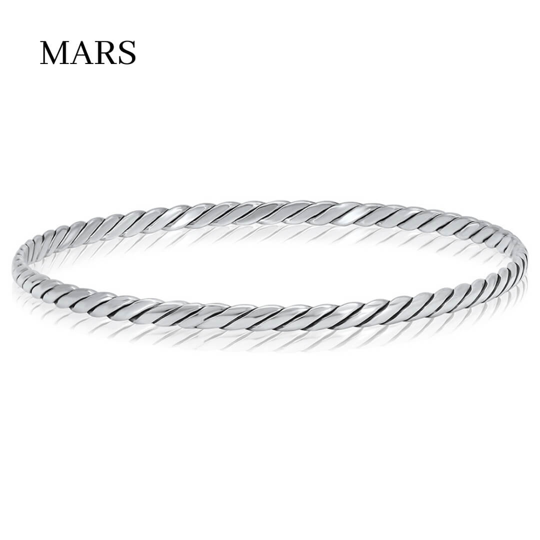 women silver bangles