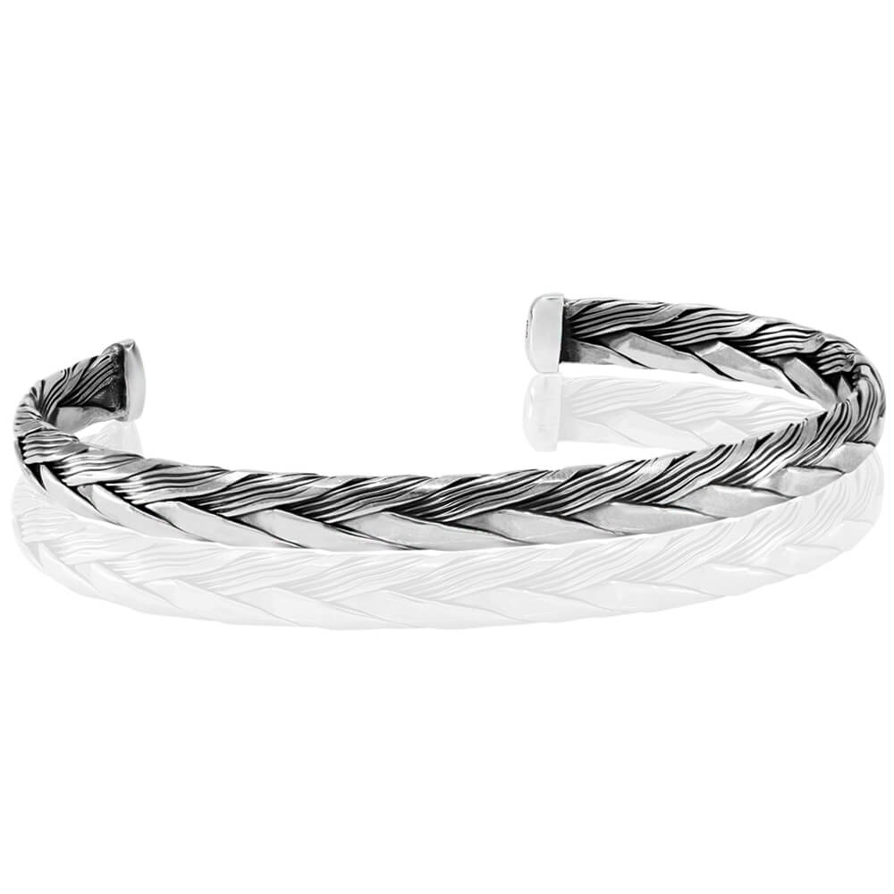 silver cuff bracelet