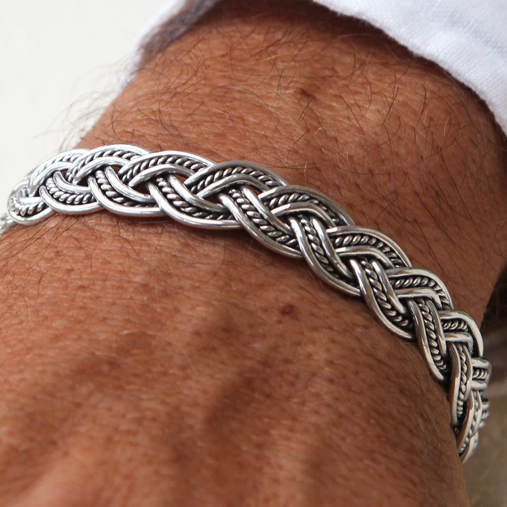 silver cuff bracelet