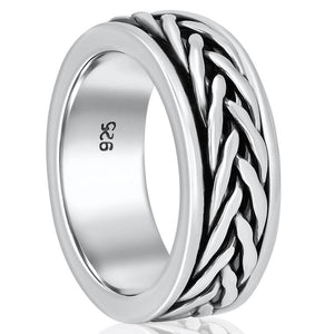 Spinner rings for men