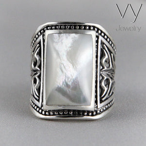 silver men ring