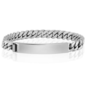 Engravable Silver Bracelet