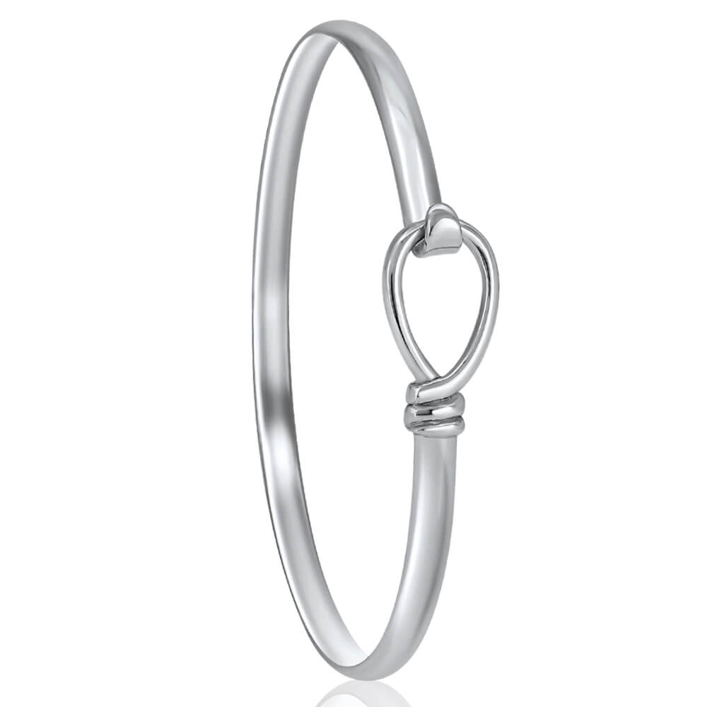 women silver bangle