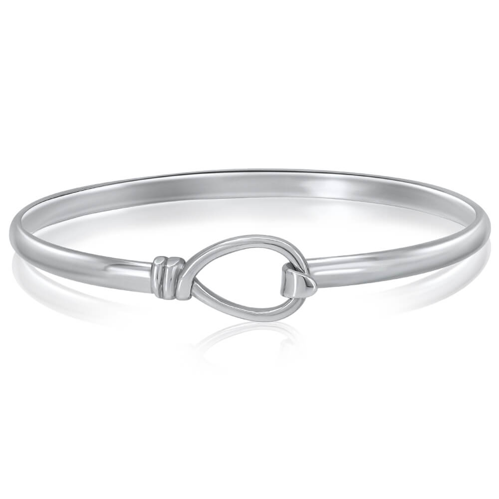 women silver bangle