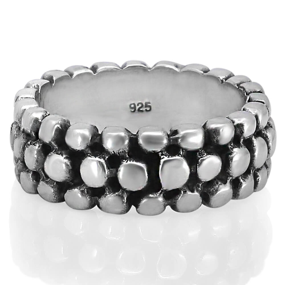 silver ring for men