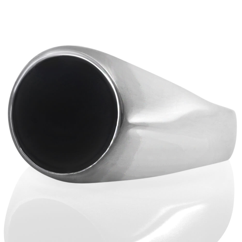 onyx men ring