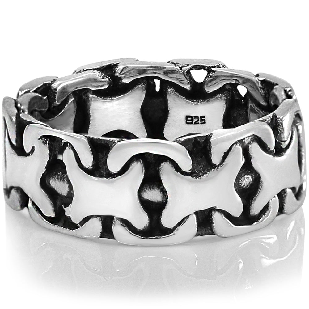 silver ring for men