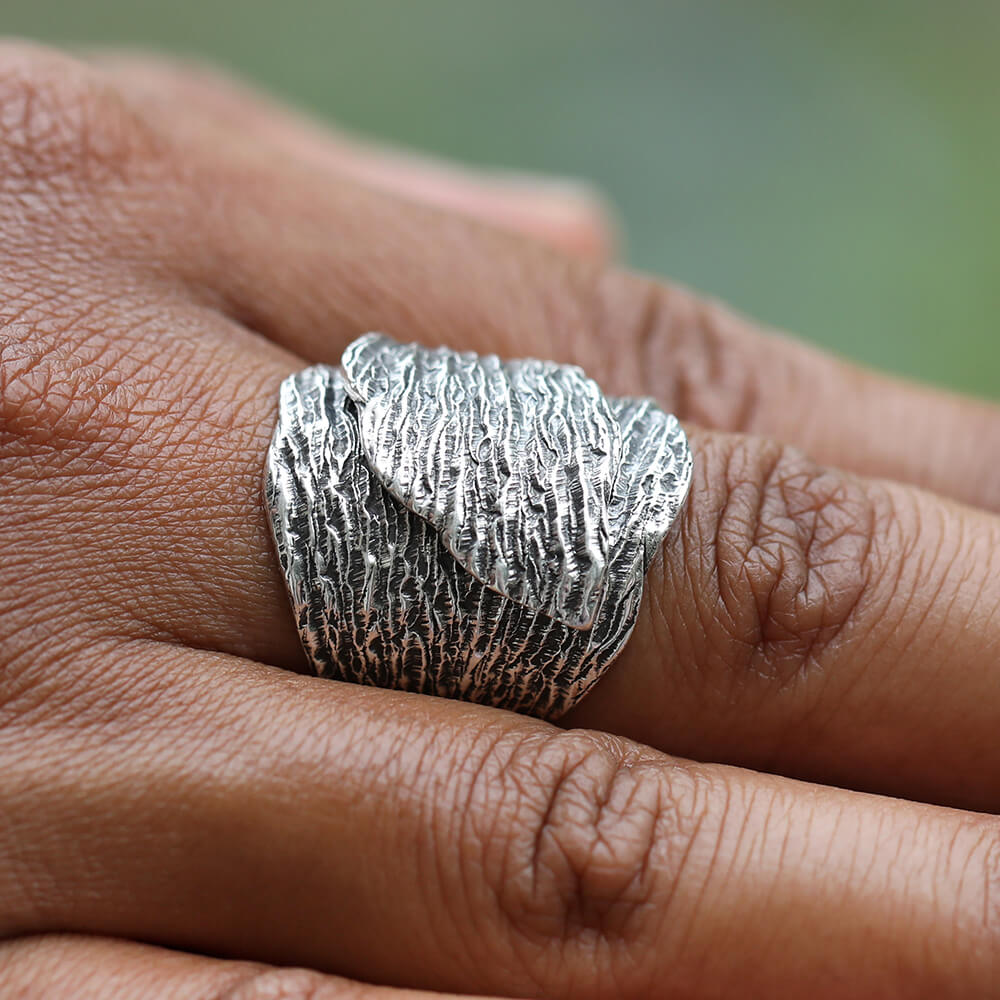 silver women ring