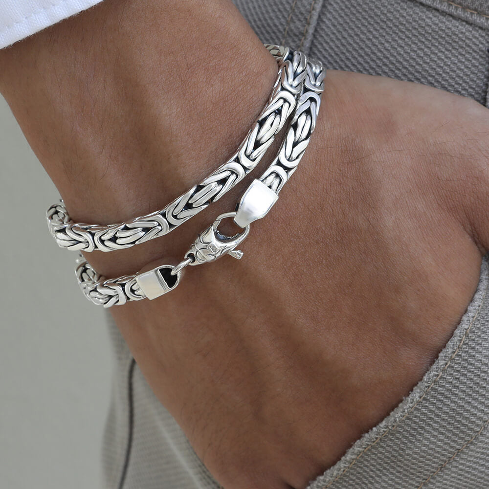 Byzantine silver bracelet
