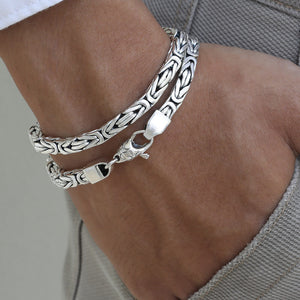 Byzantine silver bracelet
