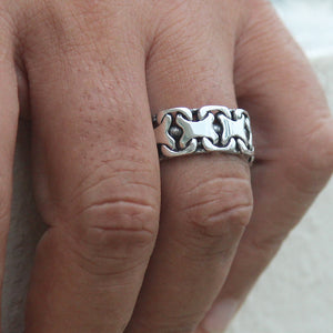 silver ring for men