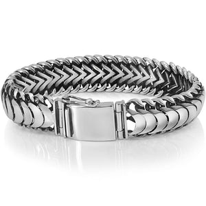 Silver bracelet for men