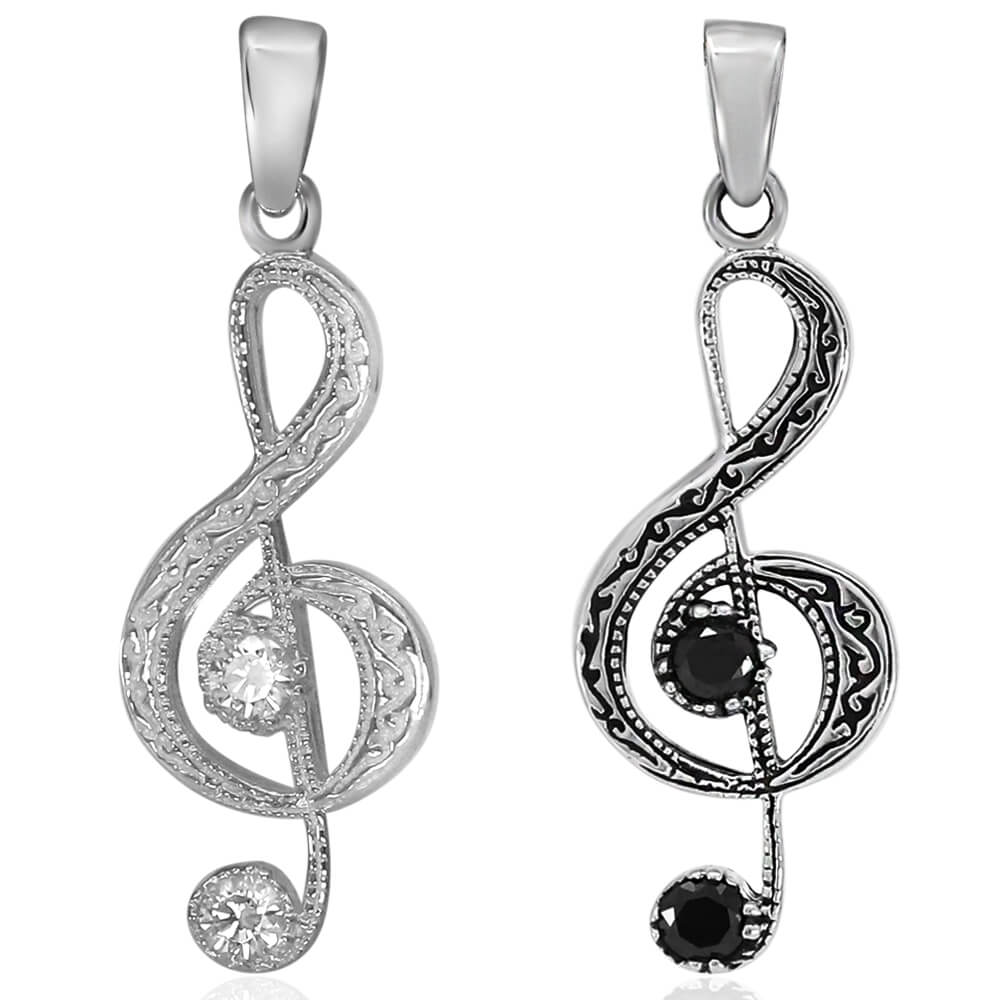 Music note pendant