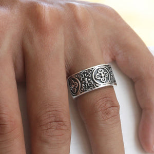 silver ring for men